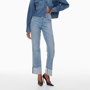 Denim Forum - Arlo High Rise Cuff Jeans